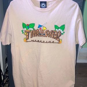 Thrasher tiki sand t-shirt